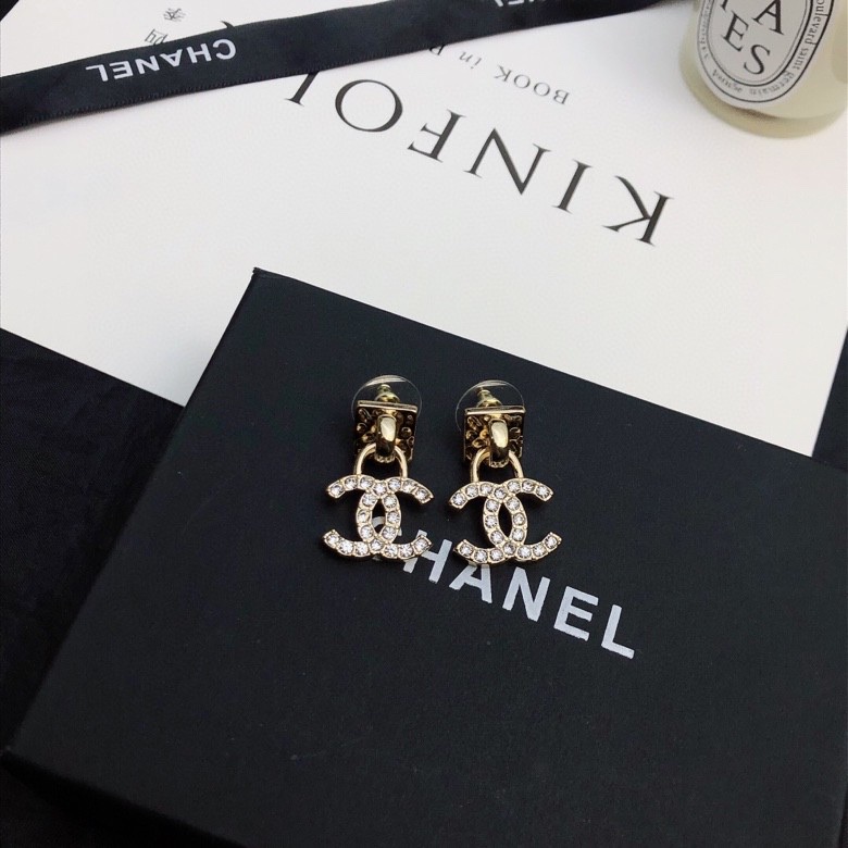 Ch*el earrings